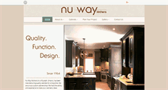 Desktop Screenshot of nuwaykitchens.ca