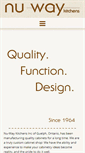 Mobile Screenshot of nuwaykitchens.ca